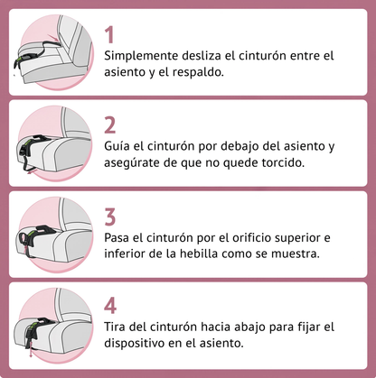 Cinturón de seguridad para embarazadas